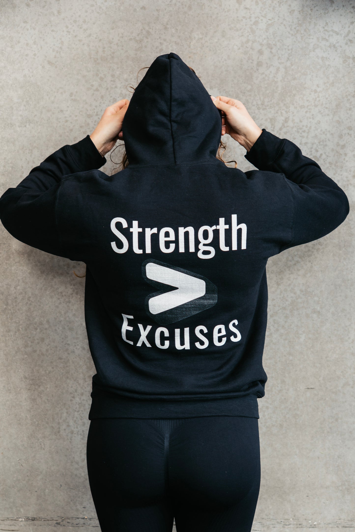 STRENTGH OVER EXCUSES - Hoodie