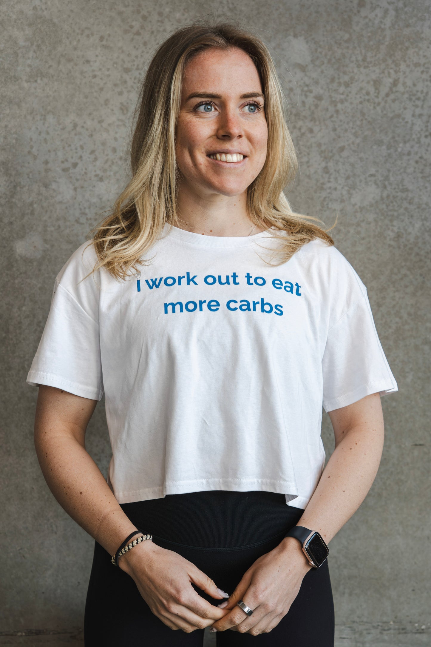 I Workout To Eat More Carbs - Crop Top