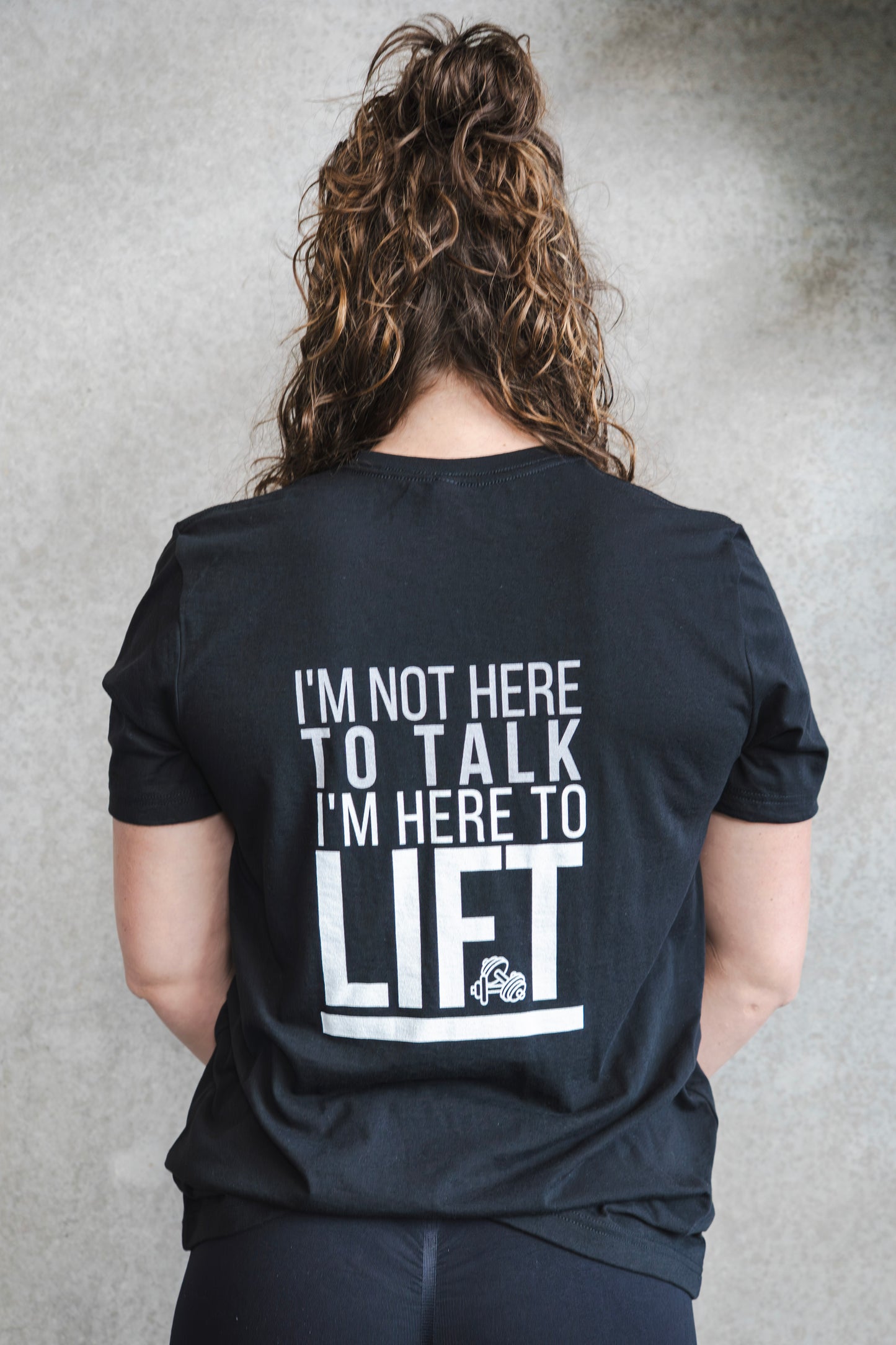 Not Here To Talk - Oversized T-Shirt