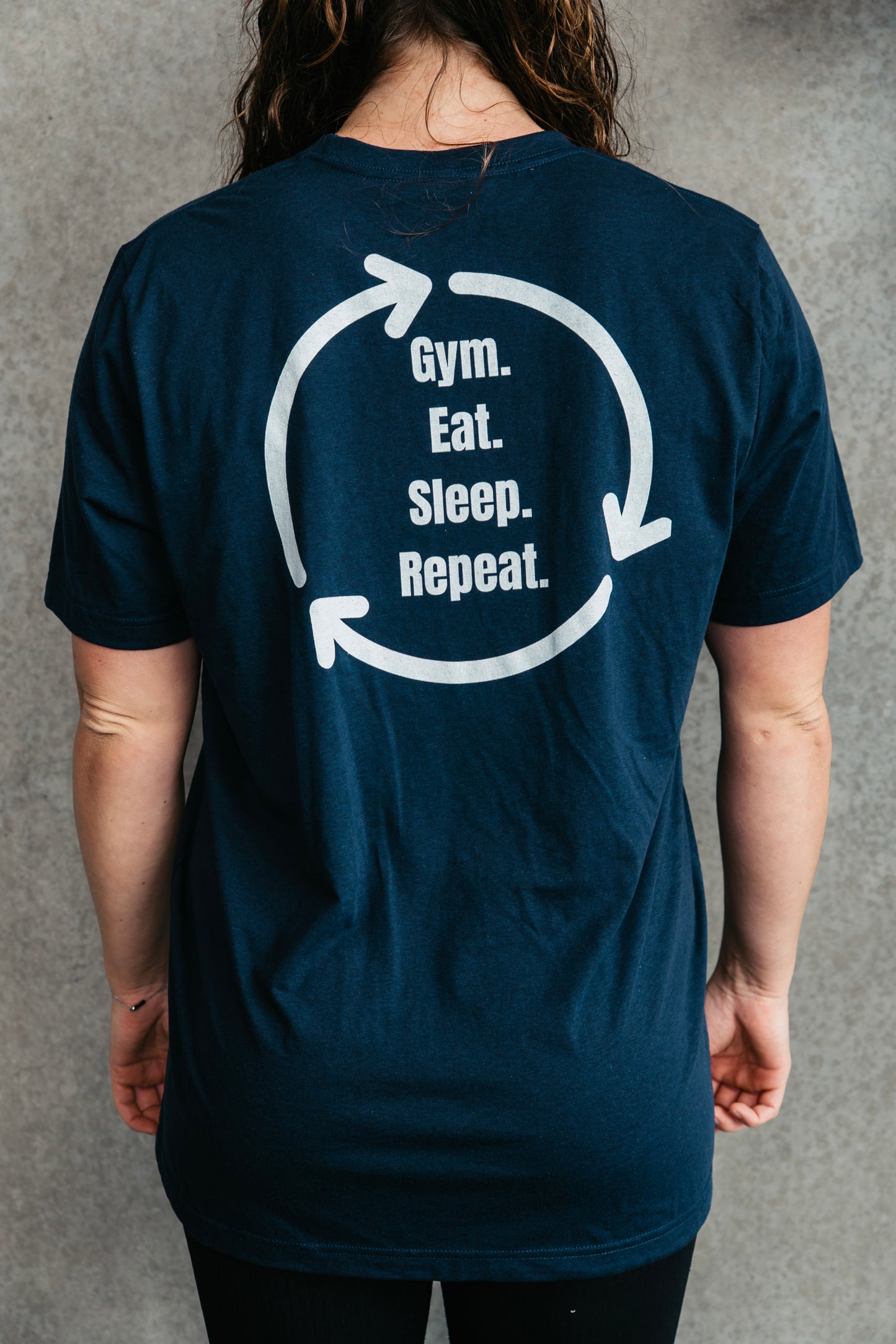 GYM. EAT. SLEEP. REPEAT - Oversized T-Shirt