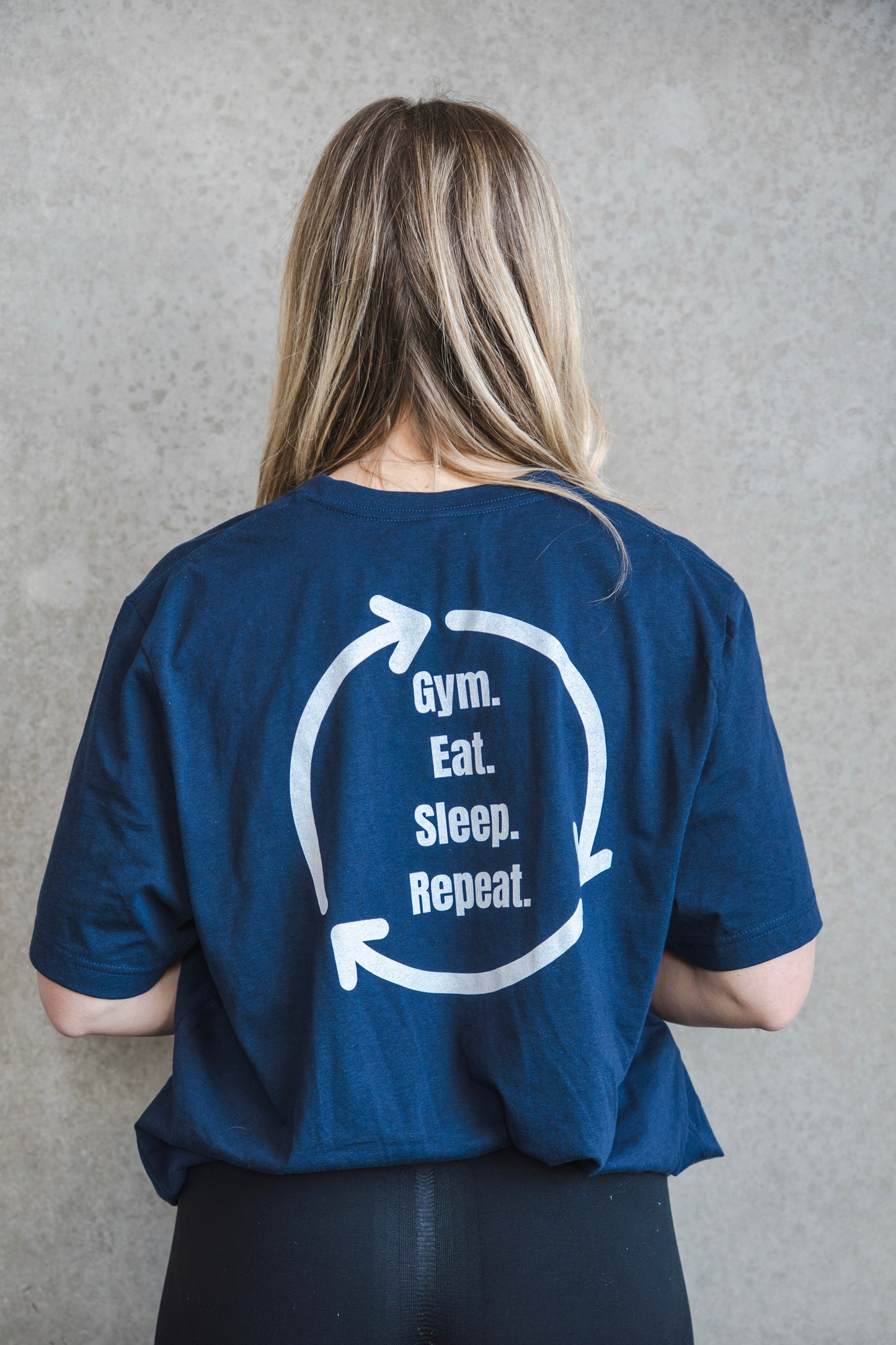 GYM. EAT. SLEEP. REPEAT - Oversized T-Shirt