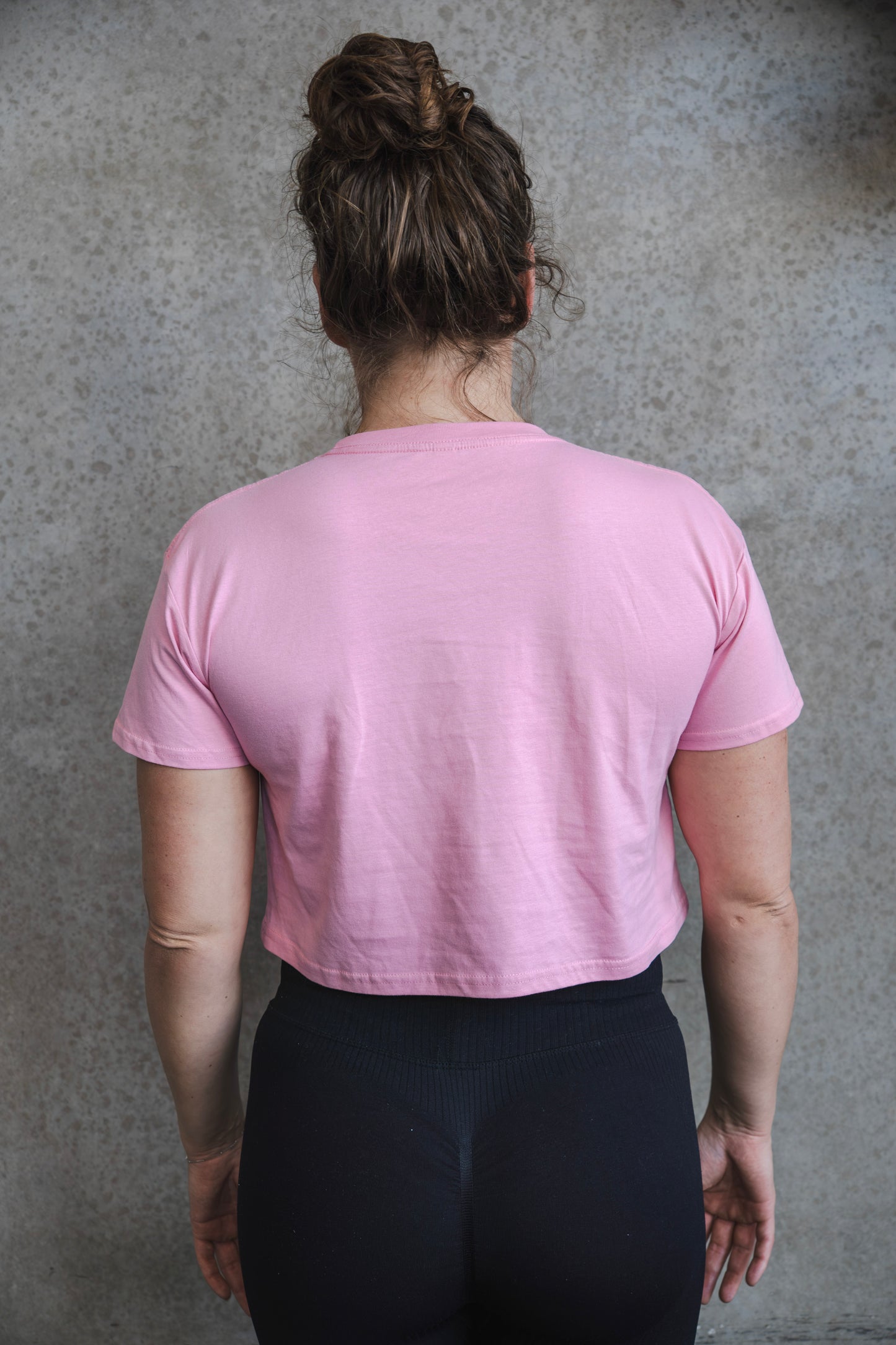 Messy Bun - Crop Top