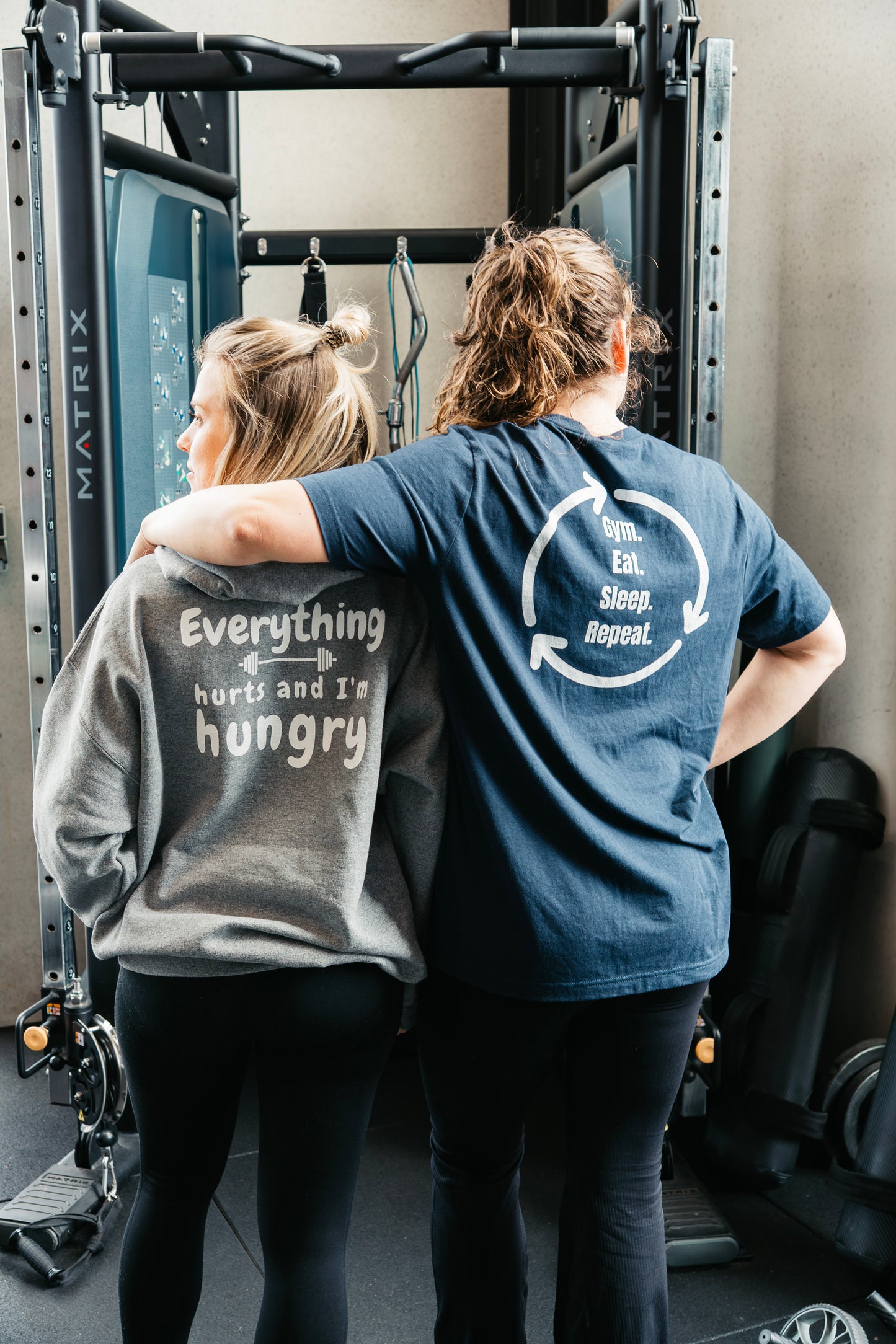 GYM. EAT. SLEEP. REPEAT - Oversized T-Shirt